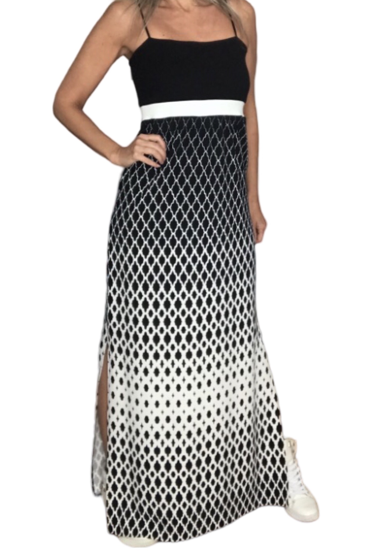 Dlouhé letní šaty BOROS DR-L-BW003